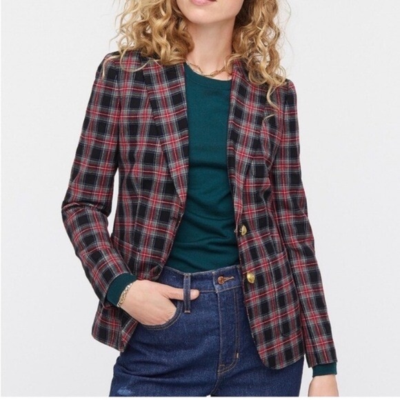 J. Crew Parke Blazer In Stretch Heather Grey - Picture 1 of 12